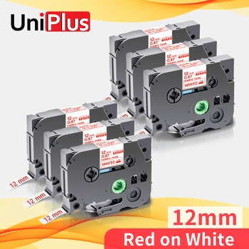 UniPlus 6PK 12mm tze FA3R Fabric Iron on Clothes Label Tape Replace Brother TZe Labeling Red on White for Brother P touch Printe
UniPlus 6PK 12mm tze FA3R Fabric Iron on Clothes Label Tape Replace Brother TZe Labeling Red on White for Brother P touch Printe