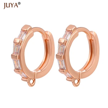 JUYA 2019 New Gold//Rose gold/Black Color Crystal Ear Hook For Jewelry Findings Supplies Wholesale 
JUYA 2019 New Gold//Rose gold/Black Color Crystal Ear Hook For Jewelry Findings Supplies Wholesale