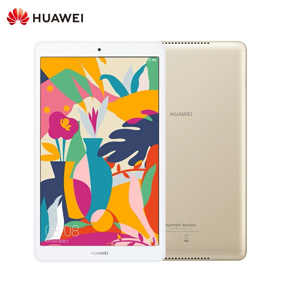 

Original Huawei Pad M5 WiFi 8.0 Inch 4GB 64GB Android 9 EMUI 9.0 Hisilicon Kirin 710 Octa Core Dual Cam 5100mAh Tablet Gold