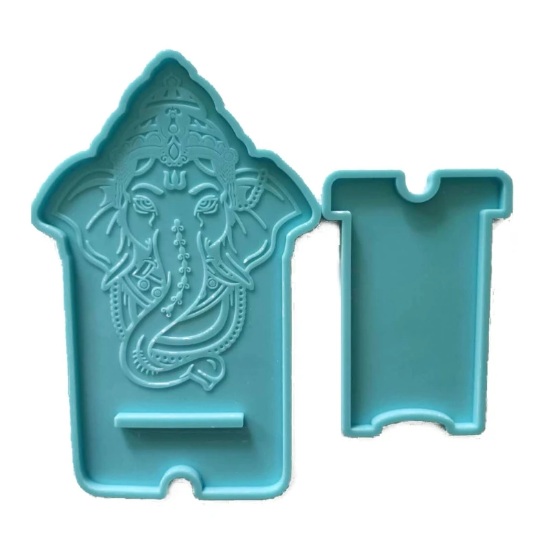 Religious Elephant Mobile Phone Stand Silicone Resin Mold Phone Holder Epoxy Resin Mold Cell Phone Bracket Silicone Mold
Religious Elephant Mobile Phone Stand Silicone Resin Mold Phone Holder Epoxy Resin Mold Cell Phone Bracket Silicone Mold