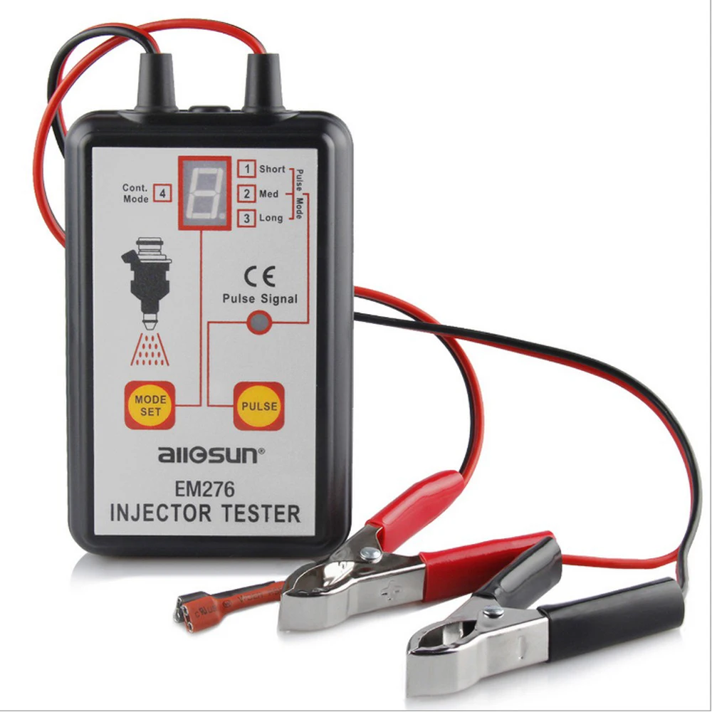 Car Injection Nozzle Tester Apparatus EM276 Auto Diagnose Tool Pulse Signal Tester Fuel Pressure Tester Car Repair Testing Tool
Car Injection Nozzle Tester Apparatus EM276 Auto Diagnose Tool Pulse Signal Tester Fuel Pressure Tester Car Repair Testing Tool