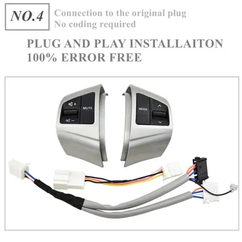 Upgraded Modified Multi Functional Steering Wheel Button One Button Mute Volume Control Mode Switch High Quality Car Accessories
Upgraded Modified Multi Functional Steering Wheel Button One Button Mute Volume Control Mode Switch High Quality Car Accessories