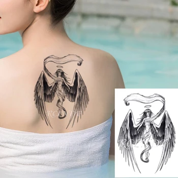 Waterproof Temporary Tattoo Sticker Angel Wings Feather Big Size Body Art Flash Tatoo Fake Tatto Stickers for Girl Men Women
Waterproof Temporary Tattoo Sticker Angel Wings Feather Big Size Body Art Flash Tatoo Fake Tatto Stickers for Girl Men Women