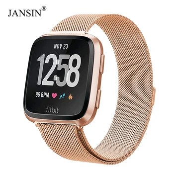 Milanese loop Stainless Steel band For Fitbit Versa SmartWatch Wrist strap Bracelet for fitbit lite/verse 2 Band Accessories
Milanese loop Stainless Steel band For Fitbit Versa SmartWatch Wrist strap Bracelet for fitbit lite/verse 2 Band Accessories