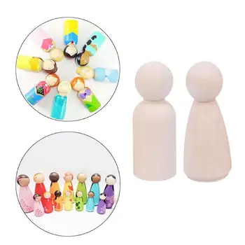 Wood Crafts Unfinished Wood Diy Art Craft Painting Family 35-65mm Men Women Peg Dolls Kids Gift Parent-child Interaction Toys
Wood Crafts Unfinished Wood Diy Art Craft Painting Family 35-65mm Men Women Peg Dolls Kids Gift Parent-child Interaction Toys