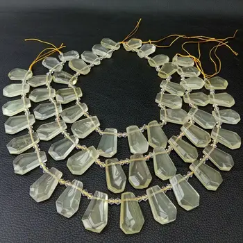 SE11388 Lemon Crystal Top Drilled trapezium Focal Pendant Yellow Gems stone 15.5"
SE11388 Lemon Crystal Top Drilled trapezium Focal Pendant Yellow Gems stone 15.5"