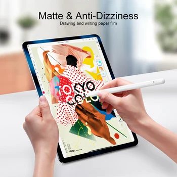 Matte Soft Paperlike Screen Protector Compatible for iPad Air3 10.5 10.2 for iPad 2 3 4 mini 4 5 for iPad 9.7 2018 2017 Air 1 2
Matte Soft Paperlike Screen Protector Compatible for iPad Air3 10.5 10.2 for iPad 2 3 4 mini 4 5 for iPad 9.7 2018 2017 Air 1 2