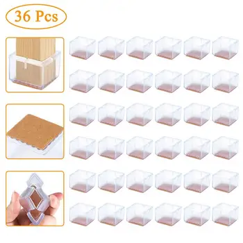 36pcs Felt Silicone Table Chair Feet Pad Furniture Leg Cap Floor Sofa Stool Anti-Skid Feet Cover Table Leg Chair Feet Cover
36pcs Felt Silicone Table Chair Feet Pad Furniture Leg Cap Floor Sofa Stool Anti-Skid Feet Cover Table Leg Chair Feet Cover