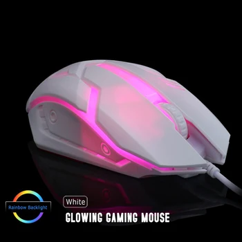 1pcs Colorful Wired Mouse USB Wired gaming computer Mouse Office learning Gaming Luminous Non-slip Mouse for Notebook Desktop
1pcs Colorful Wired Mouse USB Wired gaming computer Mouse Office learning Gaming Luminous Non-slip Mouse for Notebook Desktop