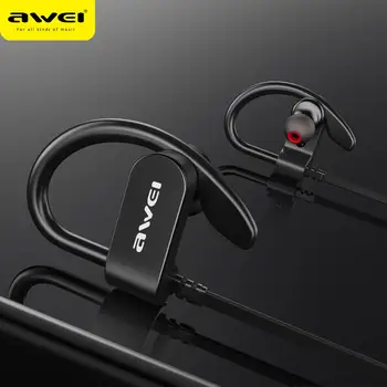 AWEI Waterproof IPX4 Sport Earphones Bluetooth Wireless Earbuds Handsfree Stereo HiFi Sound EarHook 120mAh With Mic For Phone
AWEI Waterproof IPX4 Sport Earphones Bluetooth Wireless Earbuds Handsfree Stereo HiFi Sound EarHook 120mAh With Mic For Phone