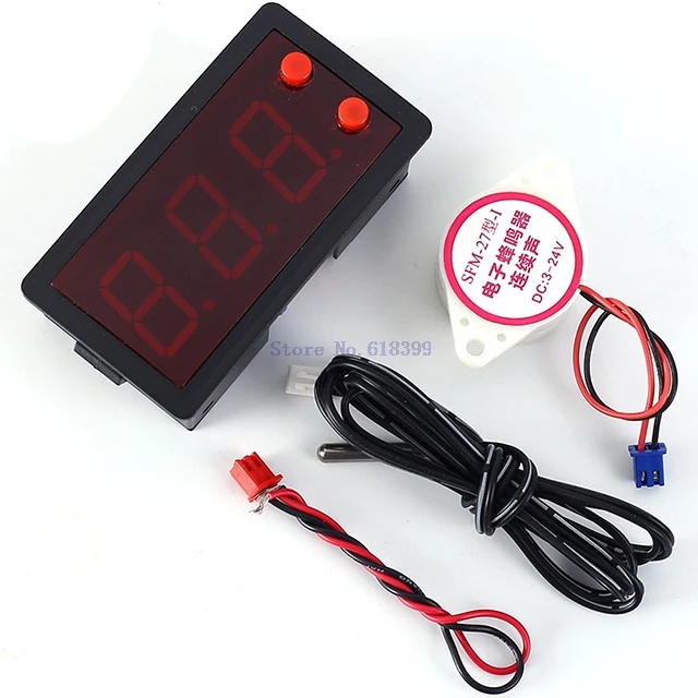 A7-- Digital Thermostat Temperature Controller -30-220 Celsuis Thermometer Alarm Temp Regulator NTC Sensor
A7-- Digital Thermostat Temperature Controller -30-220 Celsuis Thermometer Alarm Temp Regulator NTC Sensor