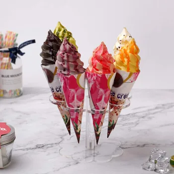 Detachable 8-Hole Transparent Acrylic Petal Shape Ice Cream Display Stand DIY For Beverage Shop Party Dessert
Detachable 8-Hole Transparent Acrylic Petal Shape Ice Cream Display Stand DIY For Beverage Shop Party Dessert