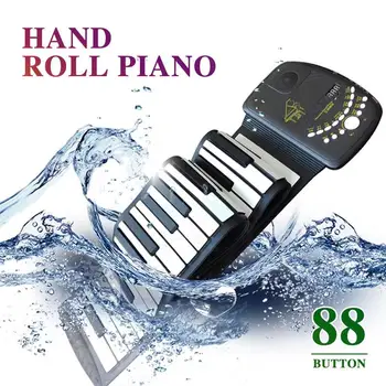 Electronic Keyboard Piano Electronic Organ 88 Key Musical Instruments Gift D88K10 Silicon Roll Up Piano Adult Beginner Music
Electronic Keyboard Piano Electronic Organ 88 Key Musical Instruments Gift D88K10 Silicon Roll Up Piano Adult Beginner Music