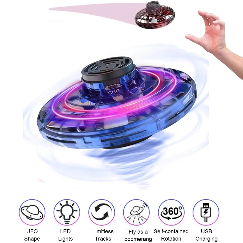 Mini UFO Drone Quadcopter Hand RC Helicopter Flying Toys for Boy Remote Control Quadcopter Fingertip Gyroscope Dron Kid Toy Gift
Mini UFO Drone Quadcopter Hand RC Helicopter Flying Toys for Boy Remote Control Quadcopter Fingertip Gyroscope Dron Kid Toy Gift