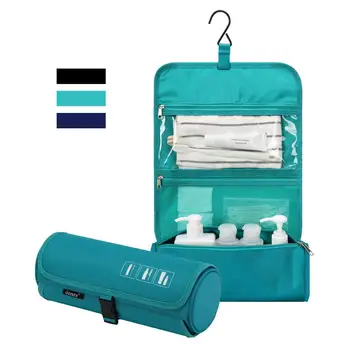Gonex Hanging Toiletry Bag Waterproof Travel Toiletry Organizer Cylinder Makeup Bag with Built-in Hook Comestic Bags
Gonex Hanging Toiletry Bag Waterproof Travel Toiletry Organizer Cylinder Makeup Bag with Built-in Hook Comestic Bags