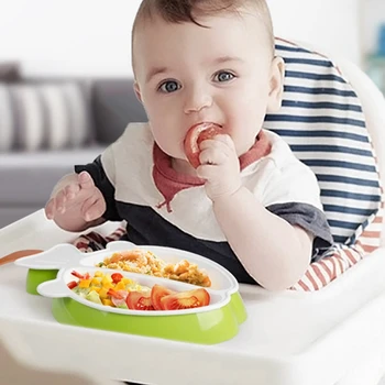 Creative Baby Two-Lattice Cartoon Fish Feeding Dishes Plate Children Baby Tray Appetizer Platter Kids
Creative Baby Two-Lattice Cartoon Fish Feeding Dishes Plate Children Baby Tray Appetizer Platter Kids