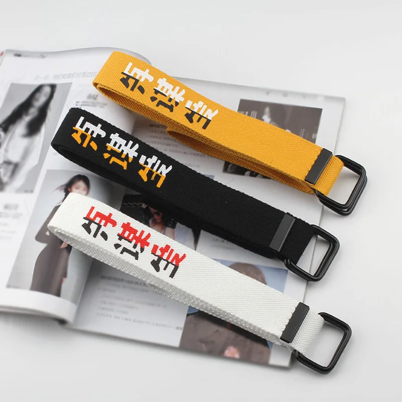 High quality Casual Canvas Belts Personality Chinese characters Men Women Belt Jeans Trouser Student Unisex Long Waist Strap
High quality Casual Canvas Belts Personality Chinese characters Men Women Belt Jeans Trouser Student Unisex Long Waist Strap