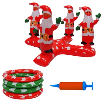 Adults Kids Inflatable Christmas Ring Toys Multifunction Entertainment Cute Home Family Living Room Festival 3D Holiday PVC
Adults Kids Inflatable Christmas Ring Toys Multifunction Entertainment Cute Home Family Living Room Festival 3D Holiday PVC