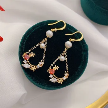 Light The Luxury of Hand Made Retro Branches Pearl Earring 14K Gold Filled Earring Jewelry For Women Best Gift 
Light The Luxury of Hand Made Retro Branches Pearl Earring 14K Gold Filled Earring Jewelry For Women Best Gift