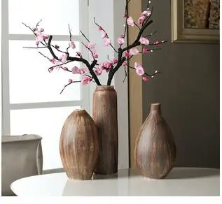 CLASSICAL CERAMIC VASES IMITATION WOODEN VERTICAL STRIPES PORCELAIN VASE DESK DECORATION FLOWER ARRANGEMENT VINTAGE HOME DECOR
CLASSICAL CERAMIC VASES IMITATION WOODEN VERTICAL STRIPES PORCELAIN VASE DESK DECORATION FLOWER ARRANGEMENT VINTAGE HOME DECOR