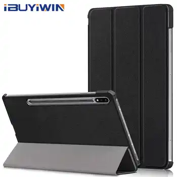 Ultra-thin Magentic Smart PU Leather Case For Samsung Galaxy Tab S7 SM-T870/T875 / S7 Plus SM-T970/T975 12.4" Tablet Funda Cover
Ultra-thin Magentic Smart PU Leather Case For Samsung Galaxy Tab S7 SM-T870/T875 / S7 Plus SM-T970/T975 12.4" Tablet Funda Cover