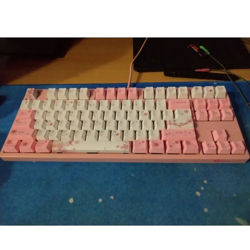 OEM PBT Cherry Blossom Keycap Mechanical Keyboard Keycaps Dye-Sublimation Keycap B95D
OEM PBT Cherry Blossom Keycap Mechanical Keyboard Keycaps Dye-Sublimation Keycap B95D