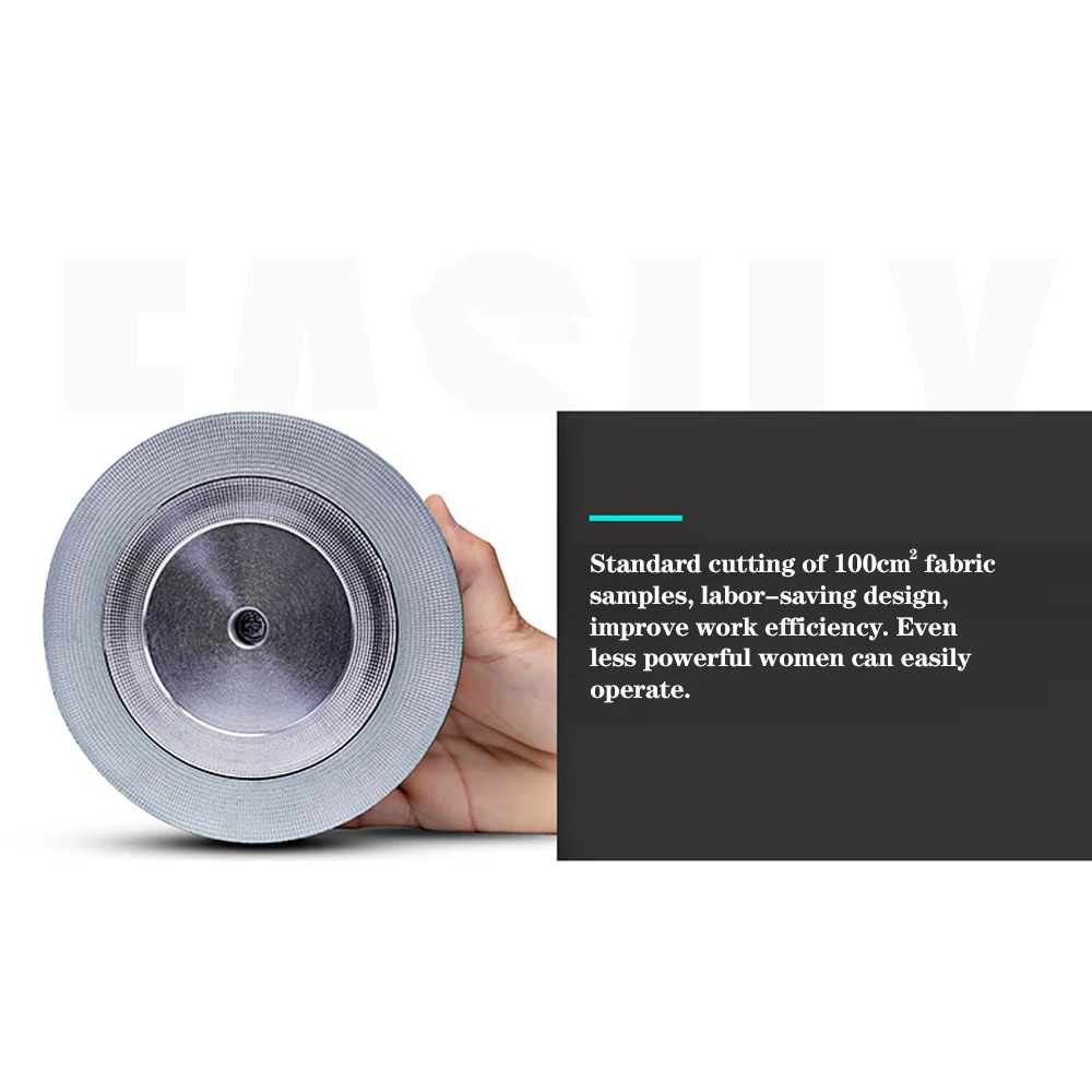 Fabric Sampler Cutter High Precision 100 Sqcm Round Cloth Sample Disk Cutter Fabric Weight Cutter Textile Fabric GSM
Fabric Sampler Cutter High Precision 100 Sqcm Round Cloth Sample Disk Cutter Fabric Weight Cutter Textile Fabric GSM