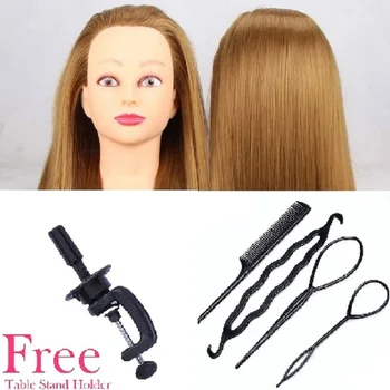 CAMMITEVER 20 Inch Hair Mannequin Head with Training Tools Hairdressing Professional Training Doll Heads Hair Mannequins
CAMMITEVER 20 Inch Hair Mannequin Head with Training Tools Hairdressing Professional Training Doll Heads Hair Mannequins