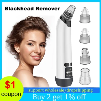 Heating Blackhead Remover Vacuum Suction Acne Remover Pore Cleaner Electric Nose Face Deep Cleansing Skin Care Machine
Heating Blackhead Remover Vacuum Suction Acne Remover Pore Cleaner Electric Nose Face Deep Cleansing Skin Care Machine