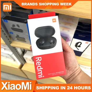 Original Xiaomi Airdots 2 Tws Redmi Airdots s Wireless earphone Voice control Bluetooth 5.0 Noise reduction Tap Control
Original Xiaomi Airdots 2 Tws Redmi Airdots s Wireless earphone Voice control Bluetooth 5.0 Noise reduction Tap Control