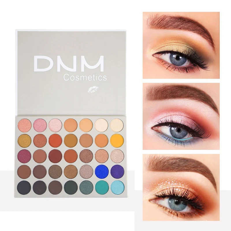 35-color Shimmer Matte Eyeshadow Palette Waterproof Smudge-proof Easy To Color Non-dizzy Long Lasting Eye Shadow
35-color Shimmer Matte Eyeshadow Palette Waterproof Smudge-proof Easy To Color Non-dizzy Long Lasting Eye Shadow