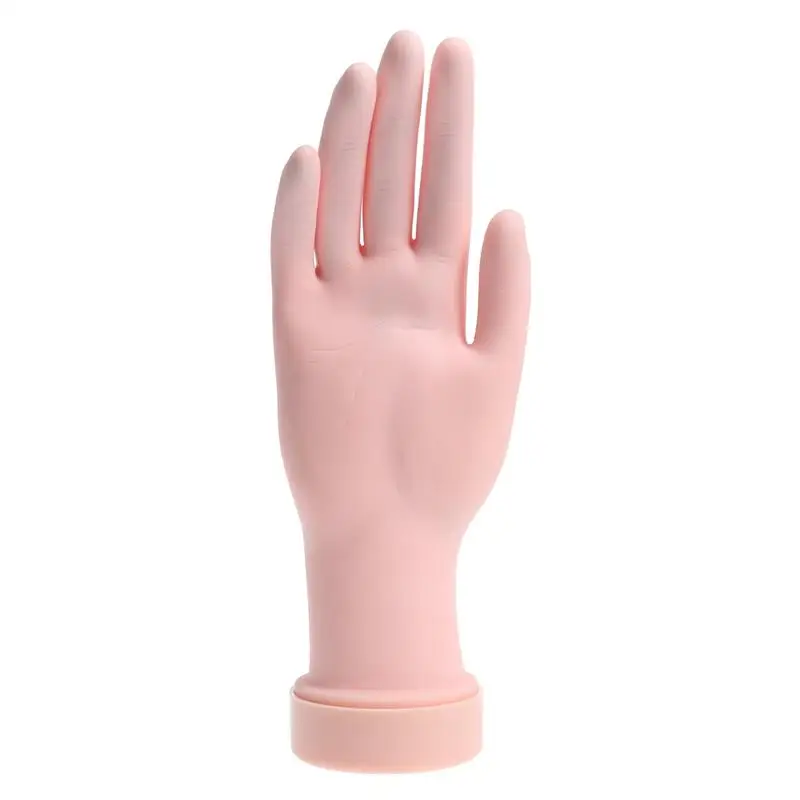 Nail Art Practice Rubber Right Fake Hand Model Finger Movable Bendable Nail Tips Insertable Model Manicure Tool (As Shown)
Nail Art Practice Rubber Right Fake Hand Model Finger Movable Bendable Nail Tips Insertable Model Manicure Tool (As Shown)
