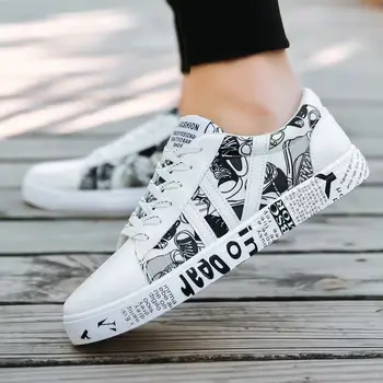 Men's Casual Canvas Shoes Fashion Print Summer Sneakers Casual Shoes Men's Flat Non-slip Shoes Stockings Admire Skateboard Shoes
Men's Casual Canvas Shoes Fashion Print Summer Sneakers Casual Shoes Men's Flat Non-slip Shoes Stockings Admire Skateboard Shoes