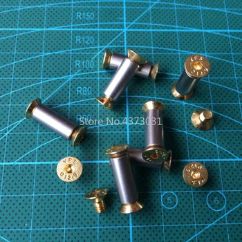 2 Pieces Brass Plum Screw for Diy Knife Making Material Knife Handle Screw 20 Size for Straight Folding Knife 
2 Pieces Brass Plum Screw for Diy Knife Making Material Knife Handle Screw 20 Size for Straight Folding Knife