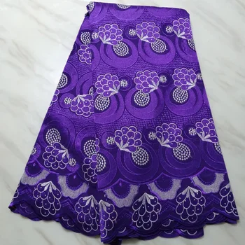 Free shipping (5yards/pc) purple color African cotton lace fabric elegant Swiss voile lace fabric with embroidery CLS225
Free shipping (5yards/pc) purple color African cotton lace fabric elegant Swiss voile lace fabric with embroidery CLS225