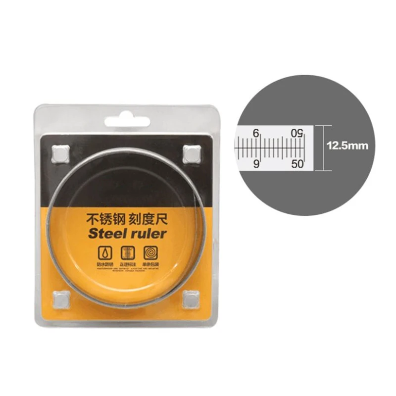 Stainless Steel Miter Track Tape Measure Self Adhesive Metric Scale Ruler Router G6KA
Stainless Steel Miter Track Tape Measure Self Adhesive Metric Scale Ruler Router G6KA