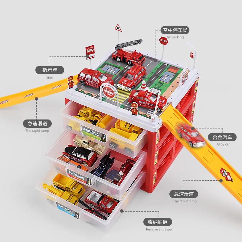 Children Alloy Rail Car Model with Storage Box Multilayer Combination Parking Lot Landscape Map Intelligence Toys Set Men's
Children Alloy Rail Car Model with Storage Box Multilayer Combination Parking Lot Landscape Map Intelligence Toys Set Men's