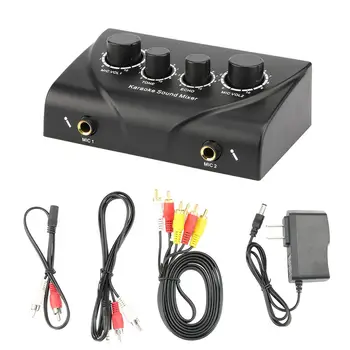 Karaoke Sound Mixer Professional Audio System Portable Mini Digital Audio Sound Karaoke Machine Mixer System
Karaoke Sound Mixer Professional Audio System Portable Mini Digital Audio Sound Karaoke Machine Mixer System