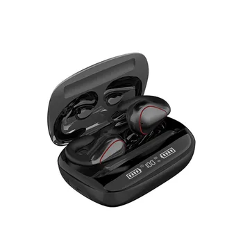 TWS T20 Wireless Bluetooth 5.0 Earphones LED Display Screen Touch Control Headsets Auto Pairing Gaming Headphones with Mic
TWS T20 Wireless Bluetooth 5.0 Earphones LED Display Screen Touch Control Headsets Auto Pairing Gaming Headphones with Mic