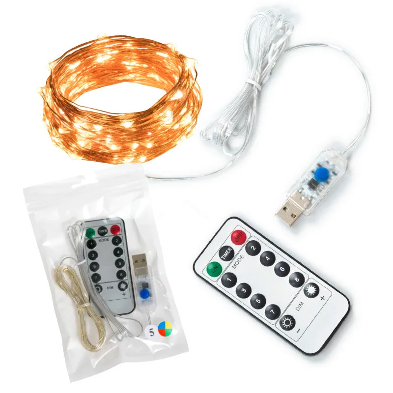 LED Lamp Christmas Lantern Decoration USB String Lights String USB Remote Control String Christmas Lights Christmas Decorations
LED Lamp Christmas Lantern Decoration USB String Lights String USB Remote Control String Christmas Lights Christmas Decorations
