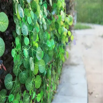 2.5M long Artificial flowers vine green leaf ivy Rattan silk hanging vine fake plant green garland Home Wall Party decoration
2.5M long Artificial flowers vine green leaf ivy Rattan silk hanging vine fake plant green garland Home Wall Party decoration