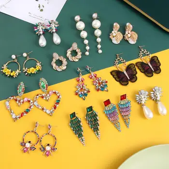 New Style Resins/Crystal/Acrylic/Pearl Drop Earrings For Women Long Big Statement Earrings Jewelry Ear Accessories Wholesale
New Style Resins/Crystal/Acrylic/Pearl Drop Earrings For Women Long Big Statement Earrings Jewelry Ear Accessories Wholesale
