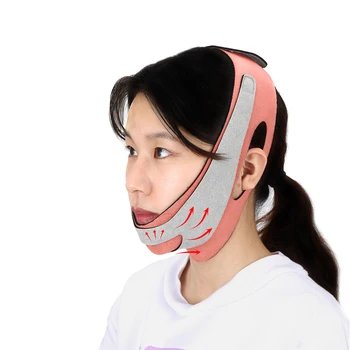 Double Chin Face Bandage Slim Lift Up Anti Wrinkle Mask Strap V-shaped Face Line Band Women Face Slimming bandage Beauty Tool
Double Chin Face Bandage Slim Lift Up Anti Wrinkle Mask Strap V-shaped Face Line Band Women Face Slimming bandage Beauty Tool