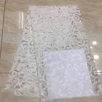 2019 New style French net laces fabric,white African tulle mesh lace fabric high quality sequins embroidery lace fabric xc82-654
2019 New style French net laces fabric,white African tulle mesh lace fabric high quality sequins embroidery lace fabric xc82-654