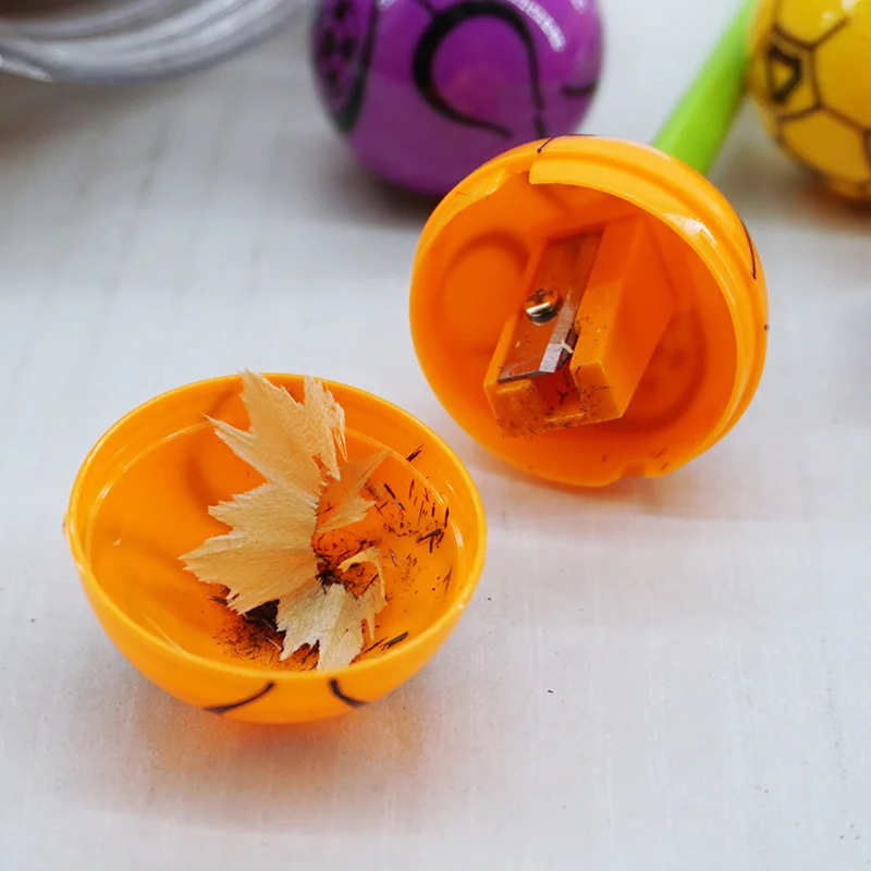 Kawaii FootBall Shape Pen Sharpeners Cute Single Hole Pencil Sharpener For Girls Gift Back To School Supplies Korean Stationery
Kawaii FootBall Shape Pen Sharpeners Cute Single Hole Pencil Sharpener For Girls Gift Back To School Supplies Korean Stationery