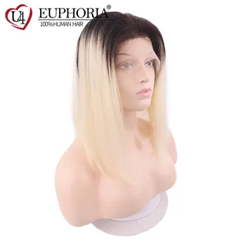 Brazilian Straight Lace Front Human Hair Wig Ombre Blonde Remy Hair 13X4 Lace Front Wig Bob Wig Pre Plucked 150%Density Euphoria
Brazilian Straight Lace Front Human Hair Wig Ombre Blonde Remy Hair 13X4 Lace Front Wig Bob Wig Pre Plucked 150%Density Euphoria