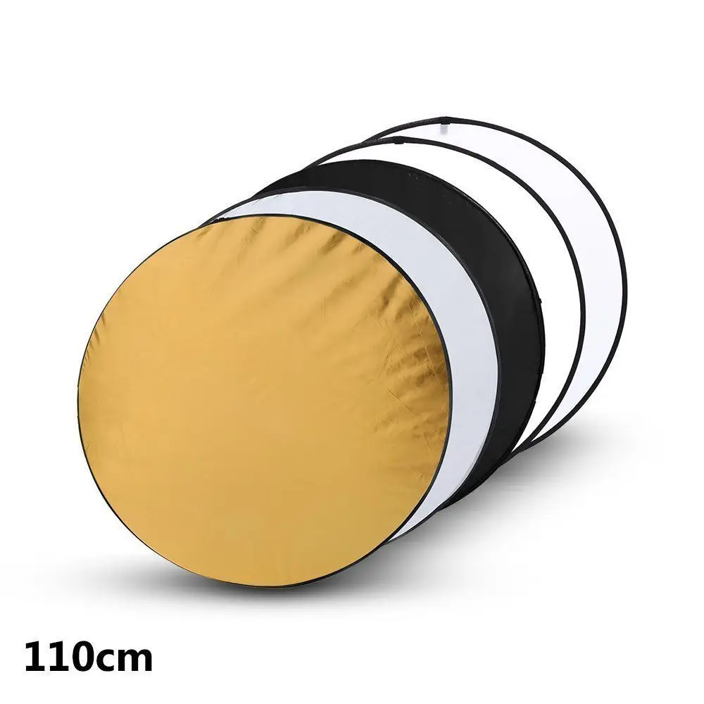 Portable 43'' inch 5-in-1 Portable Foldable Round Studio Photo Collapsible Multi-Disc Light Photographic Lighting Reflector
Portable 43'' inch 5-in-1 Portable Foldable Round Studio Photo Collapsible Multi-Disc Light Photographic Lighting Reflector