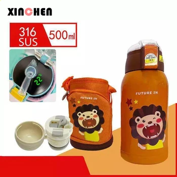 New Children Smart Thermos Bottle Temperature Display Stainless Steel Water Thermal Cup With Straw LCD Touch Screen Waterproof
New Children Smart Thermos Bottle Temperature Display Stainless Steel Water Thermal Cup With Straw LCD Touch Screen Waterproof