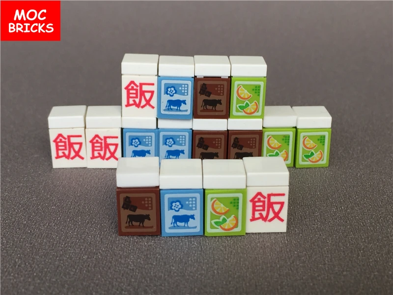 50pcs/lot MOC Bricks Brick 1 x 1 with Oranges / Chocolate Milk / Rice Pattern EducationalBuilding Blocks DIY Toys gifts
50pcs/lot MOC Bricks Brick 1 x 1 with Oranges / Chocolate Milk / Rice Pattern EducationalBuilding Blocks DIY Toys gifts