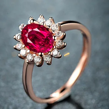 Beautiful Simple Design Rose Ruby Ring Red Ruby Ring 100% Real 925 Silver Ruby Jewelry Romantic Gift For Woman moissanite ring
Beautiful Simple Design Rose Ruby Ring Red Ruby Ring 100% Real 925 Silver Ruby Jewelry Romantic Gift For Woman moissanite ring